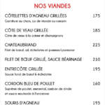 Menu LE KIMMY’Z Casablanca August 2023 313012-718900